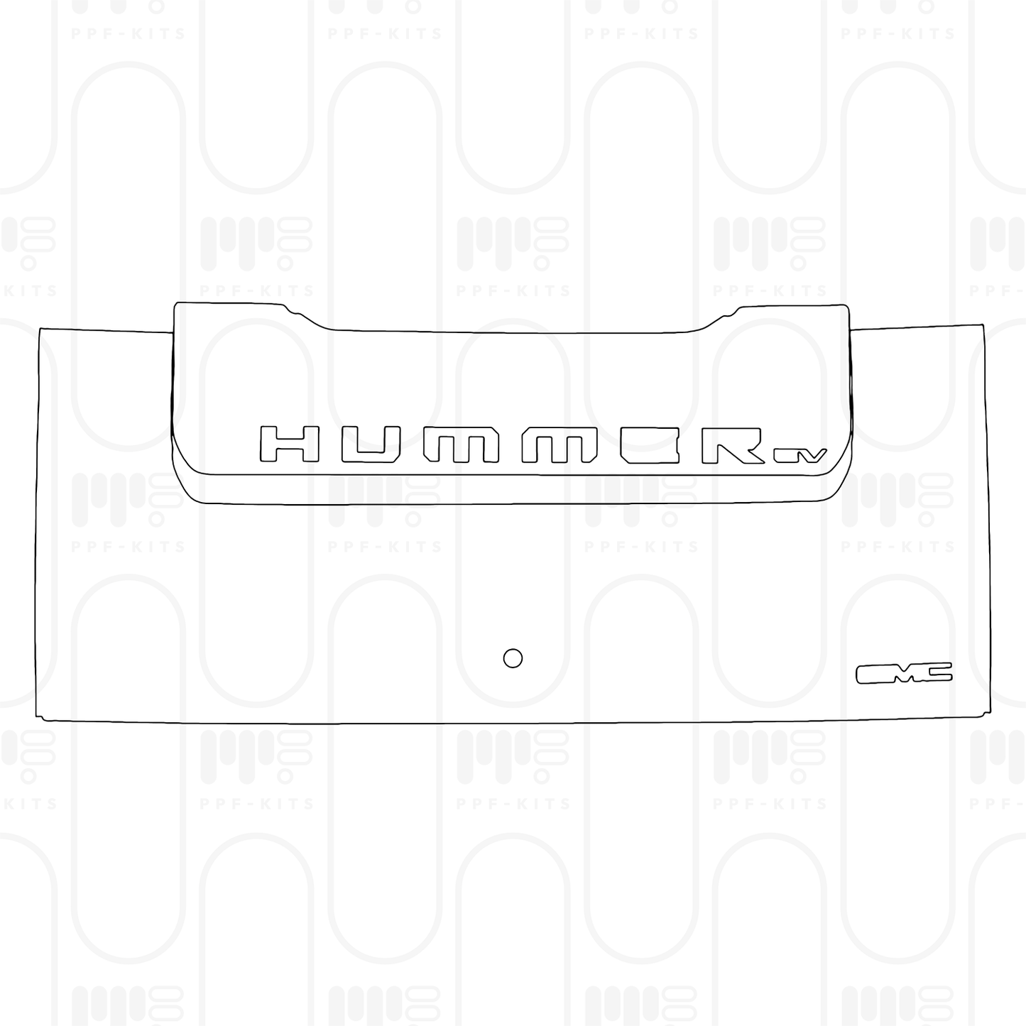 PPF prédécoupé GMC Hummer EV Pickup 2026