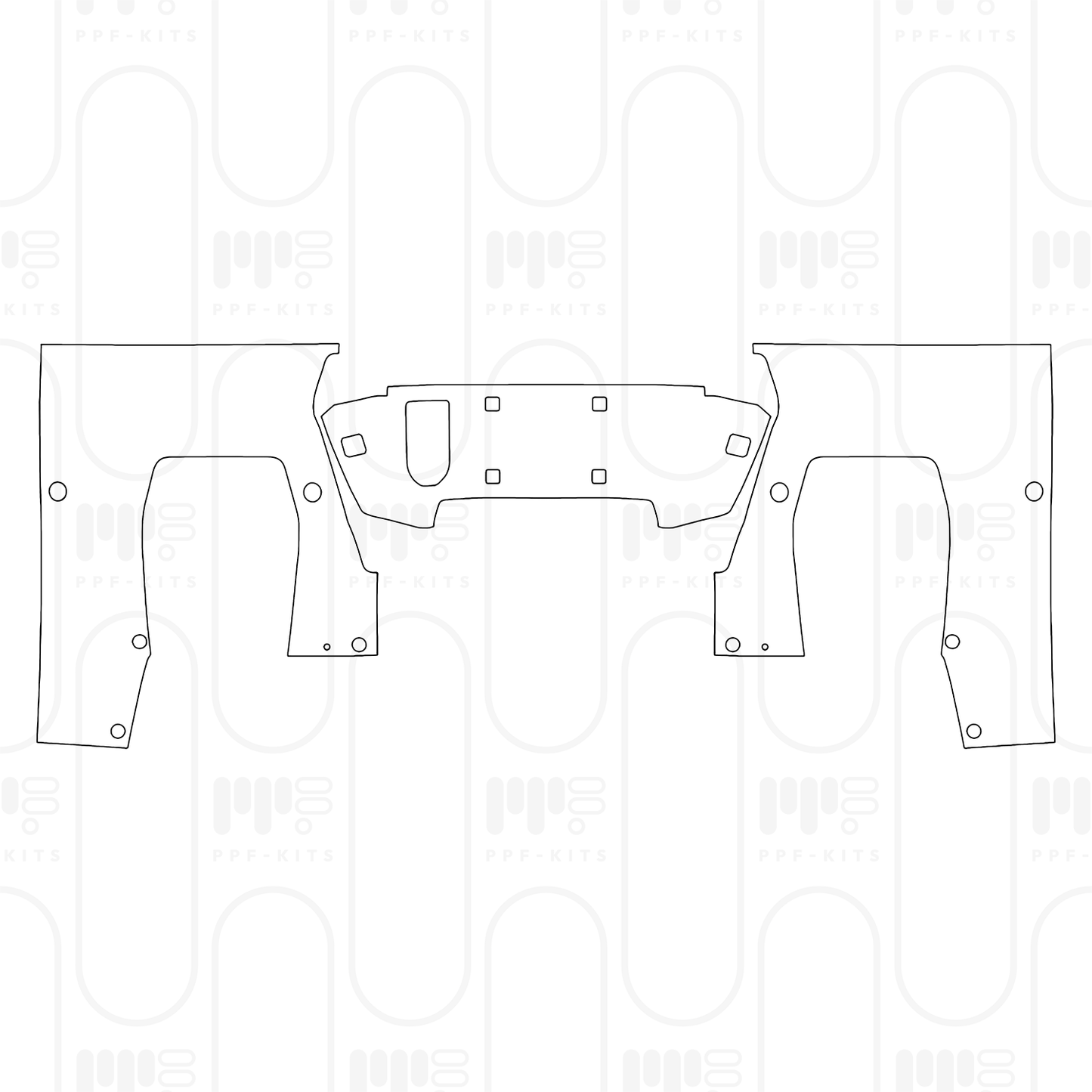 PPF prédécoupé GMC Hummer EV Pickup 2026
