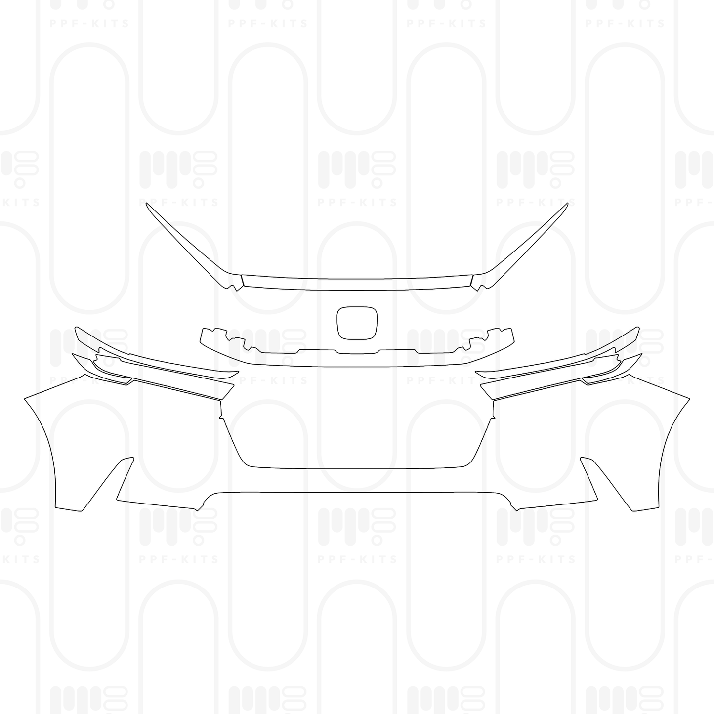 PPF prédécoupé Honda CR-V (TH) 2026
