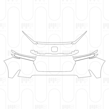PPF prédécoupé Honda CR-V (TH) 2026