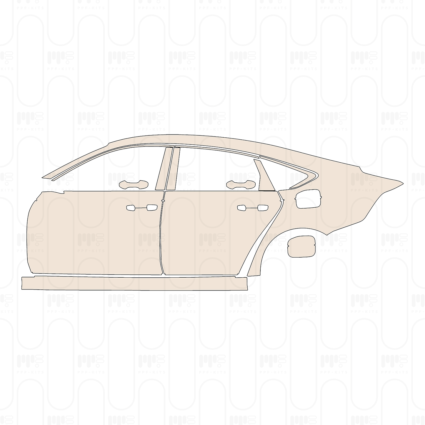 PPF prédécoupé Honda Accord 2026