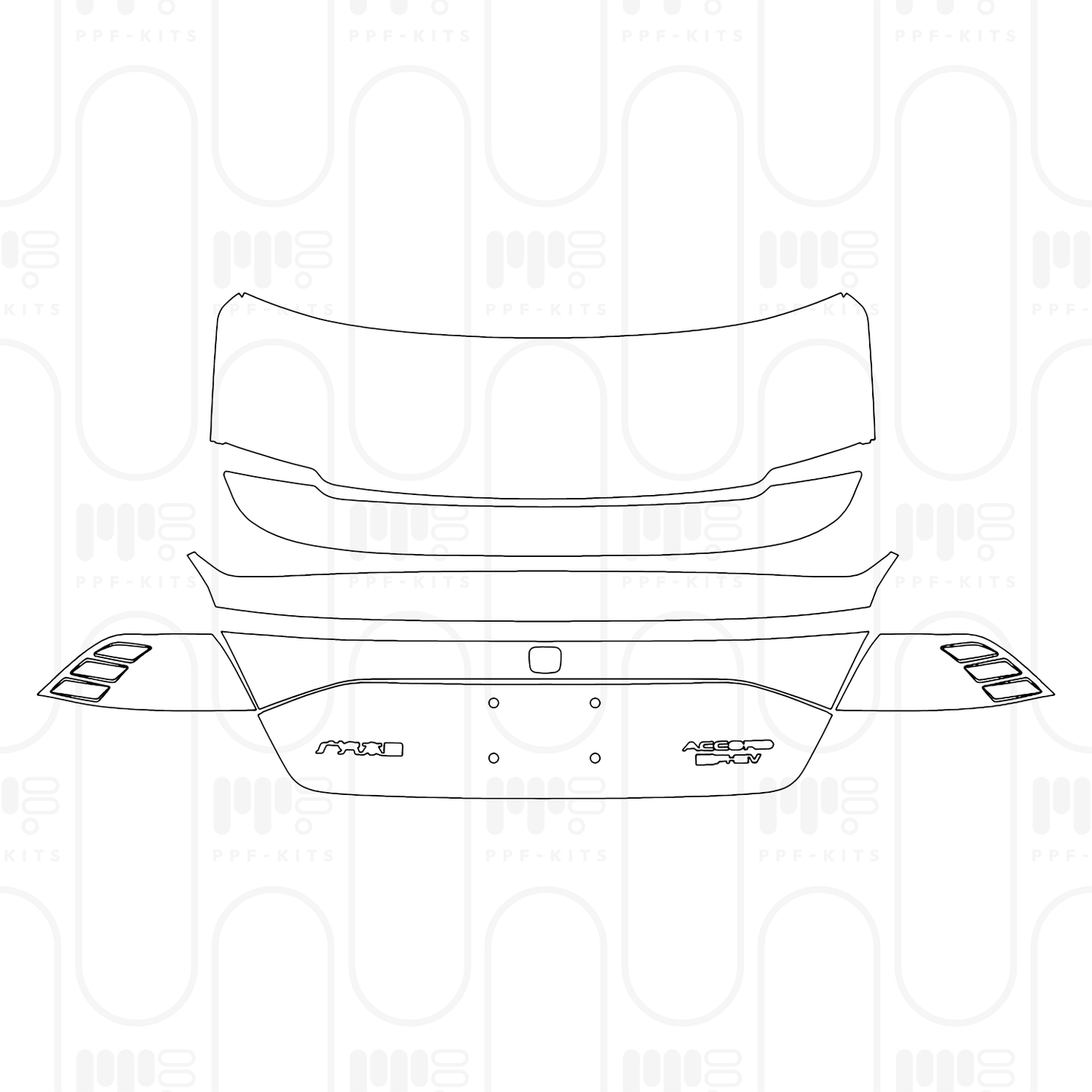 PPF prédécoupé Honda Accord 2026