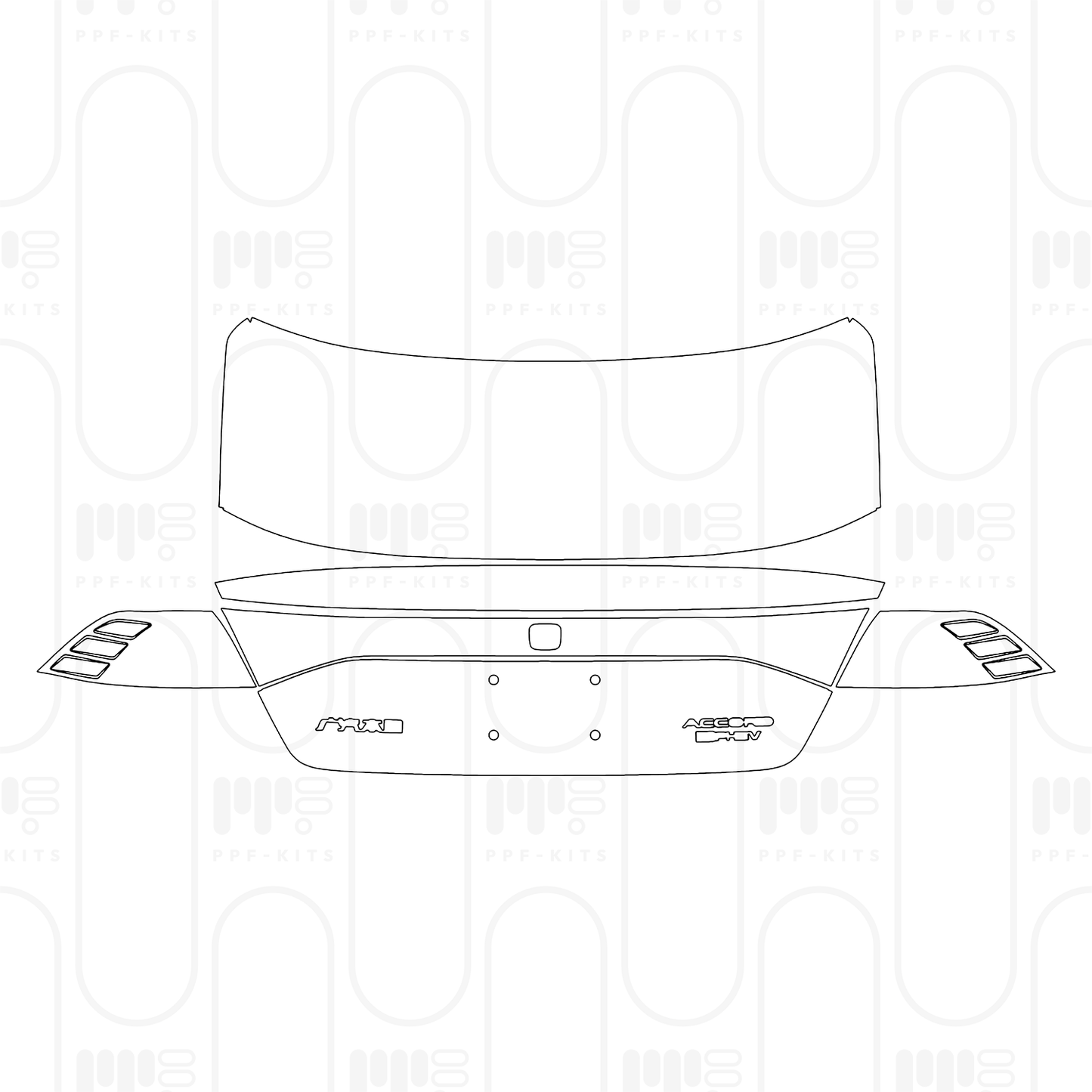 PPF prédécoupé Honda Accord 2026
