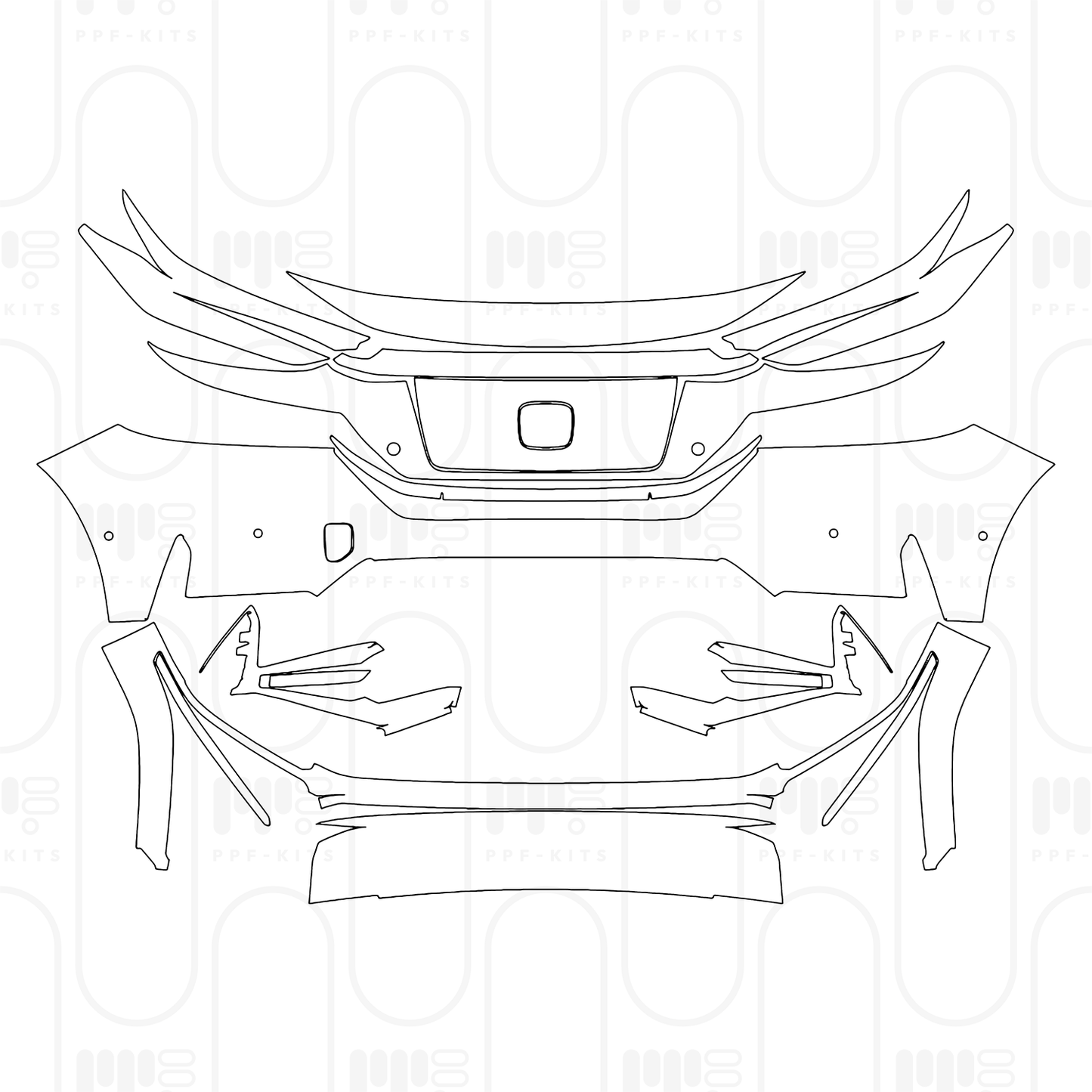 PPF prédécoupé Honda e-NY1 2026