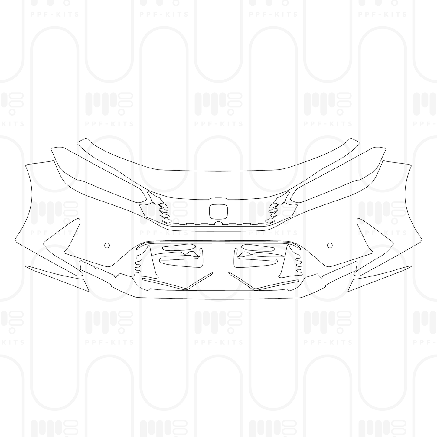 PPF prédécoupé Honda Civic Type R 2026