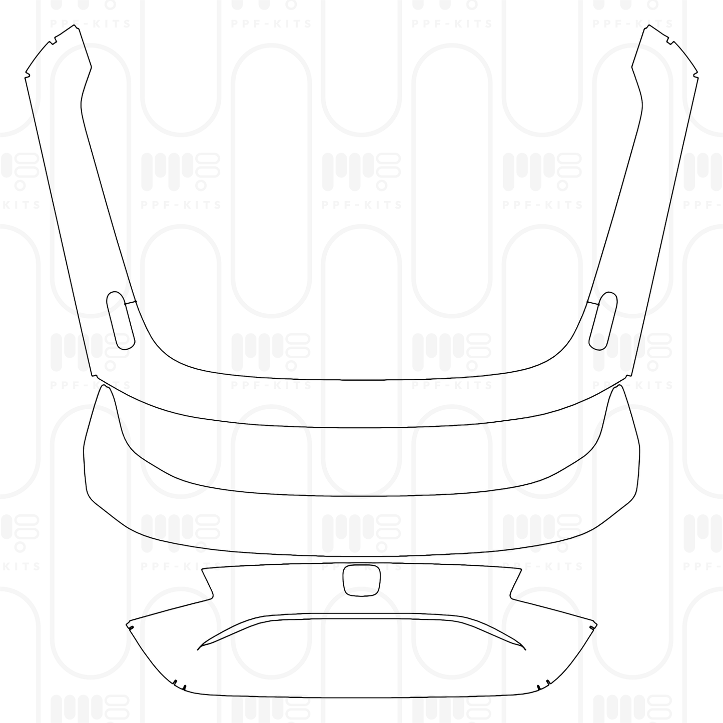PPF prédécoupé Honda Civic Type R 2026