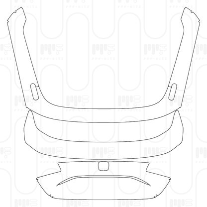 PPF prédécoupé Honda Civic Type R 2026