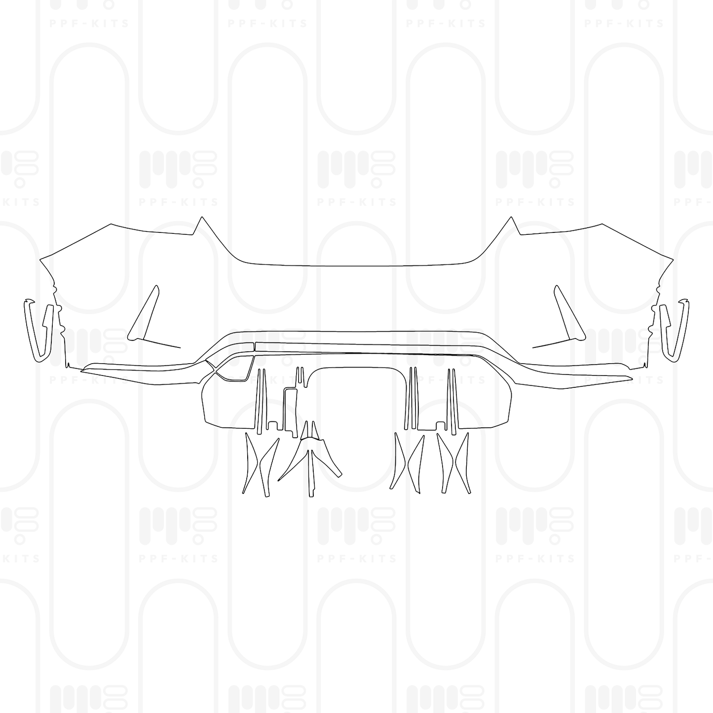 PPF prédécoupé Honda Civic Type R 2026