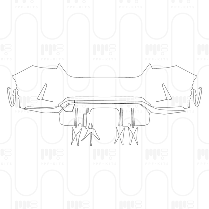 PPF prédécoupé Honda Civic Type R 2026