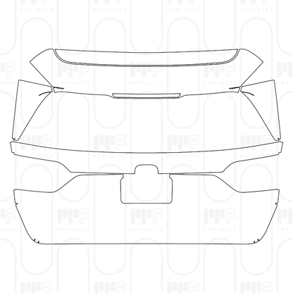 PPF prédécoupé Honda Odyssey 2026