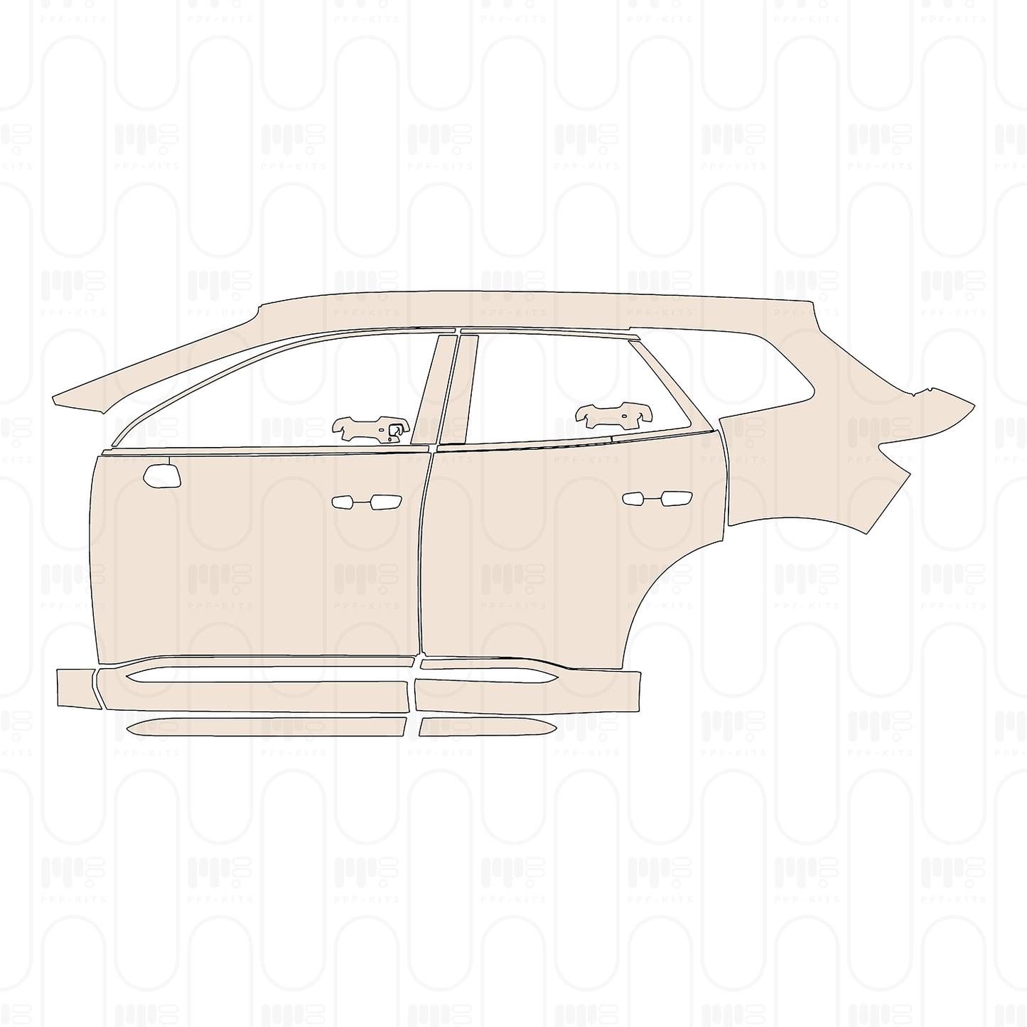 PPF prédécoupé Honda Prologue 2026