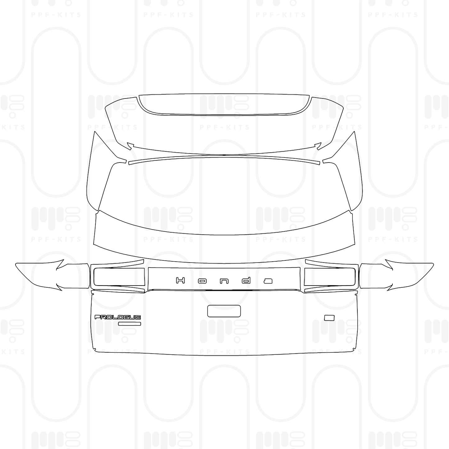 PPF prédécoupé Honda Prologue 2026