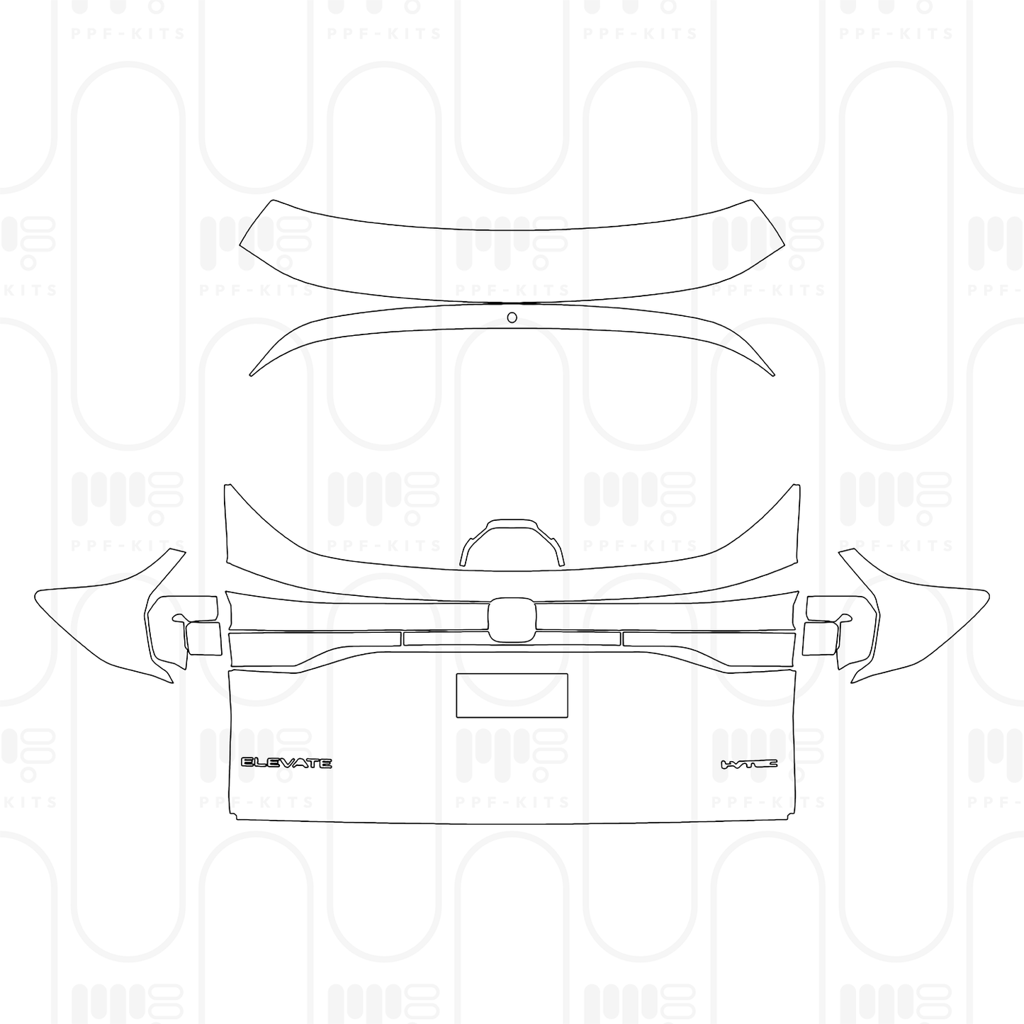 PPF prédécoupé Honda Elevate (IN) ZX 2026