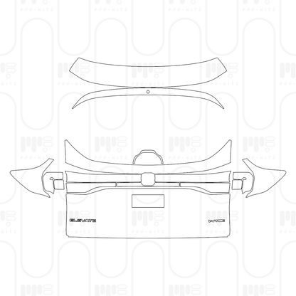 PPF prédécoupé Honda Elevate (IN) ZX 2026