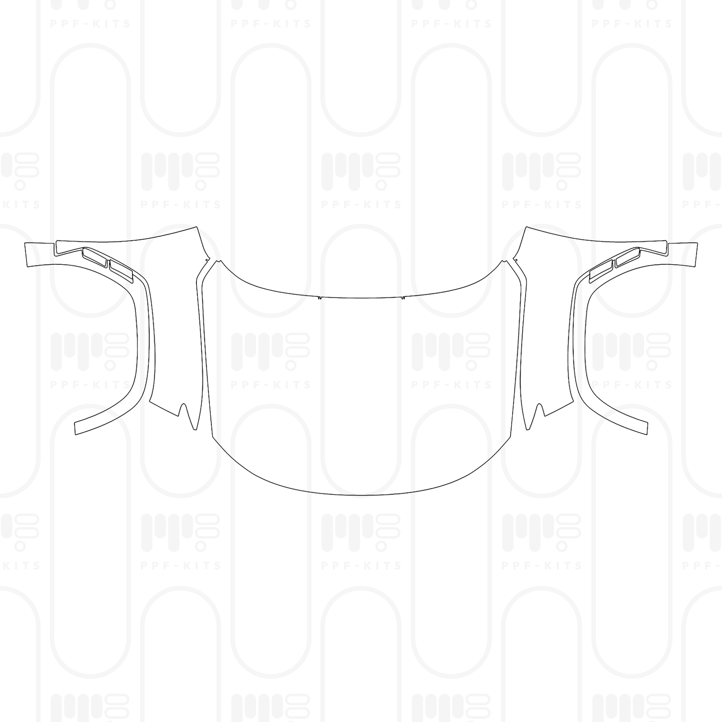 PPF prédécoupé Hyundai Tucson (US) Base 2026