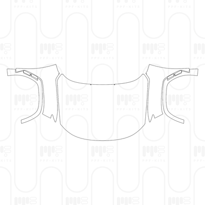 PPF prédécoupé Hyundai Tucson (US) Base 2026