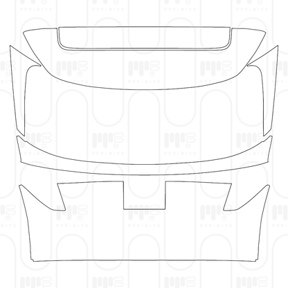 PPF prédécoupé Hyundai Tucson (US) Base 2026