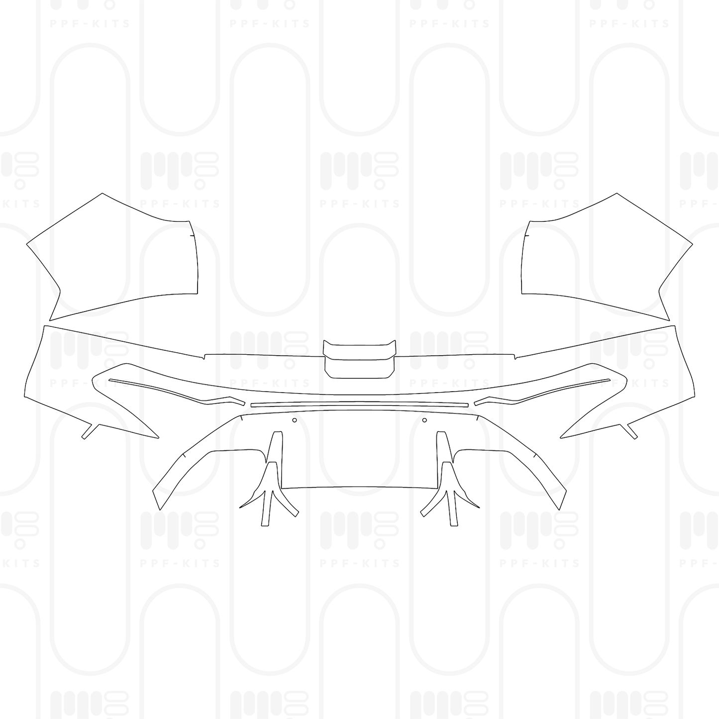 PPF prédécoupé Hyundai Tucson (US) Base 2026