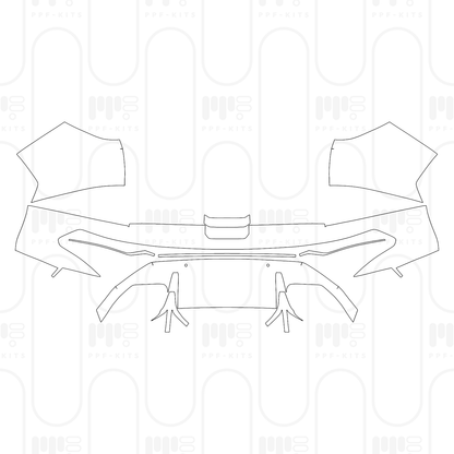 PPF prédécoupé Hyundai Tucson (US) Base 2026