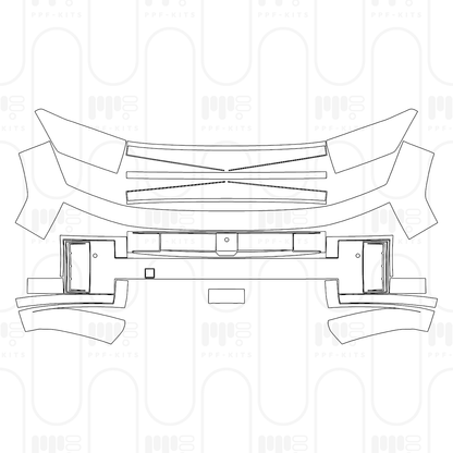 PPF prédécoupé Hyundai Santa Fe (Au) 2026