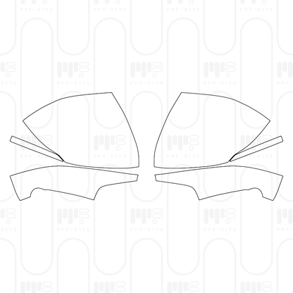 PPF prédécoupé KIA EV3 GT-Line 2026