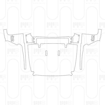 PPF prédécoupé JEEP Wrangler 4 Door Willys 2026