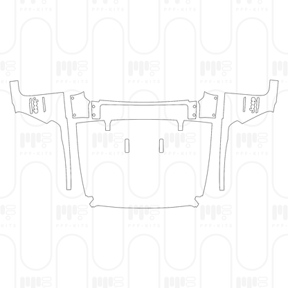 PPF prédécoupé JEEP Wrangler 4 Door Sahara 2026