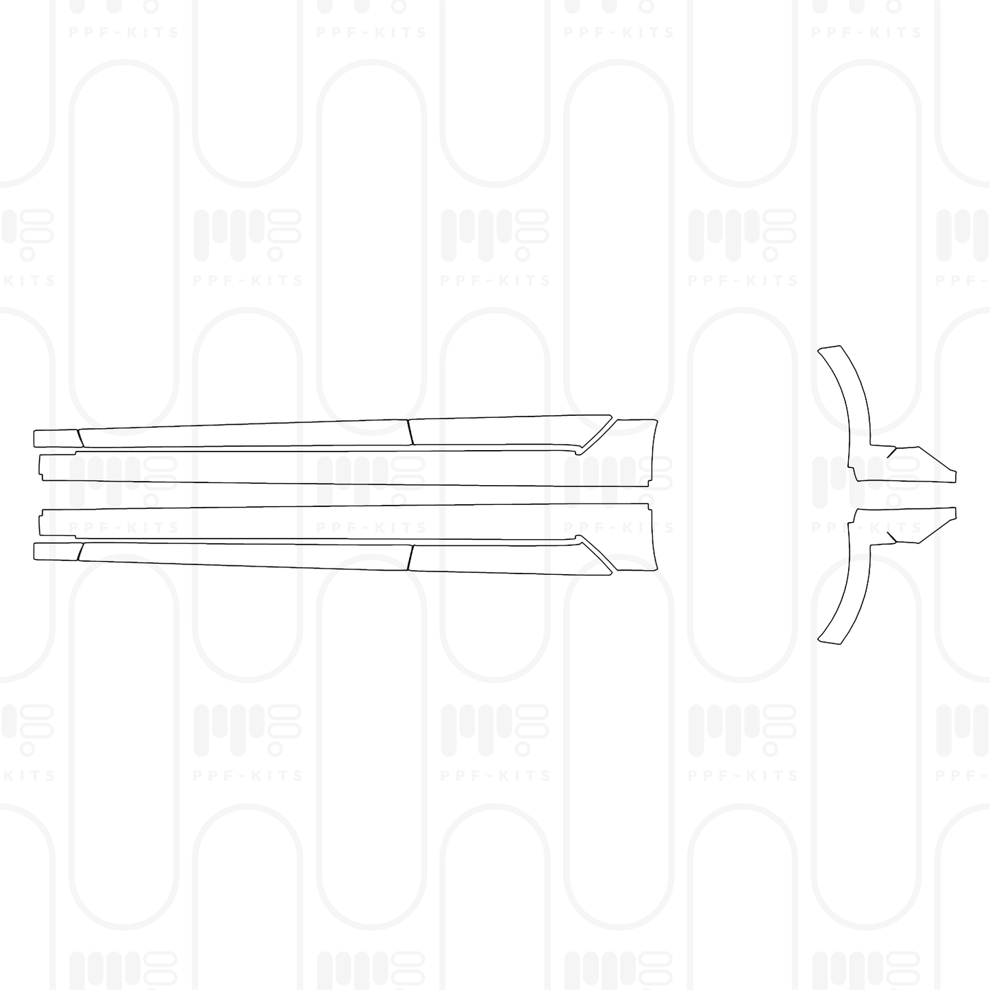 PPF prédécoupé KIA K5 (US) GT-Line 2026