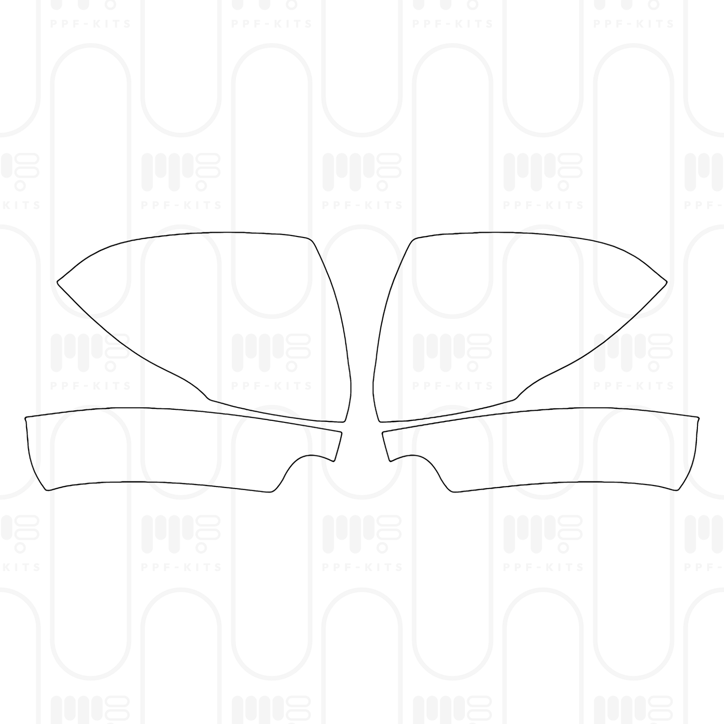 PPF prédécoupé KIA Sorento LX 2026