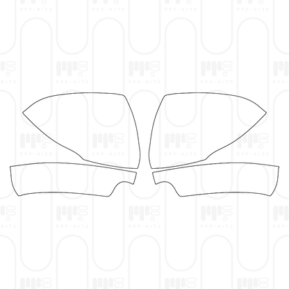 PPF prédécoupé KIA Sorento LX 2026