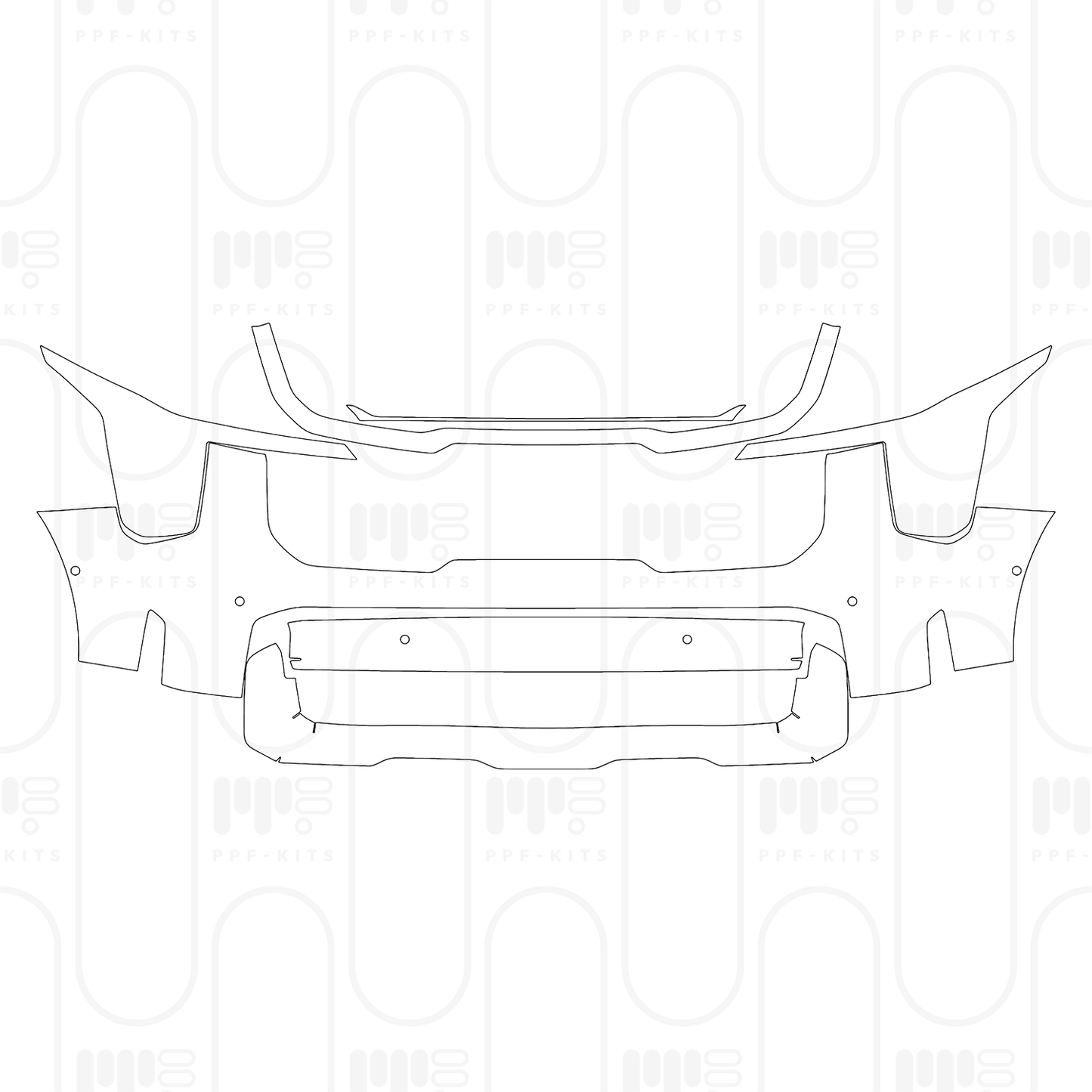 PPF prédécoupé KIA Sorento X-Line EX AWD 2026