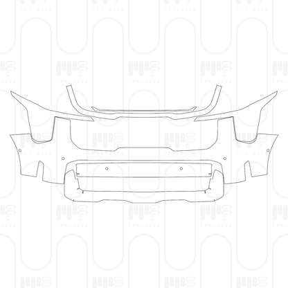 PPF prédécoupé KIA Sorento X-Line EX AWD 2026