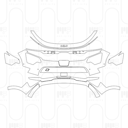 PPF prédécoupé KIA Niro EV (US) Wind 2026