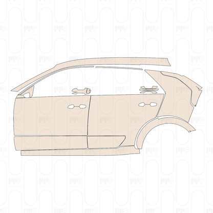 PPF prédécoupé KIA Niro EV (US) Wave 2026