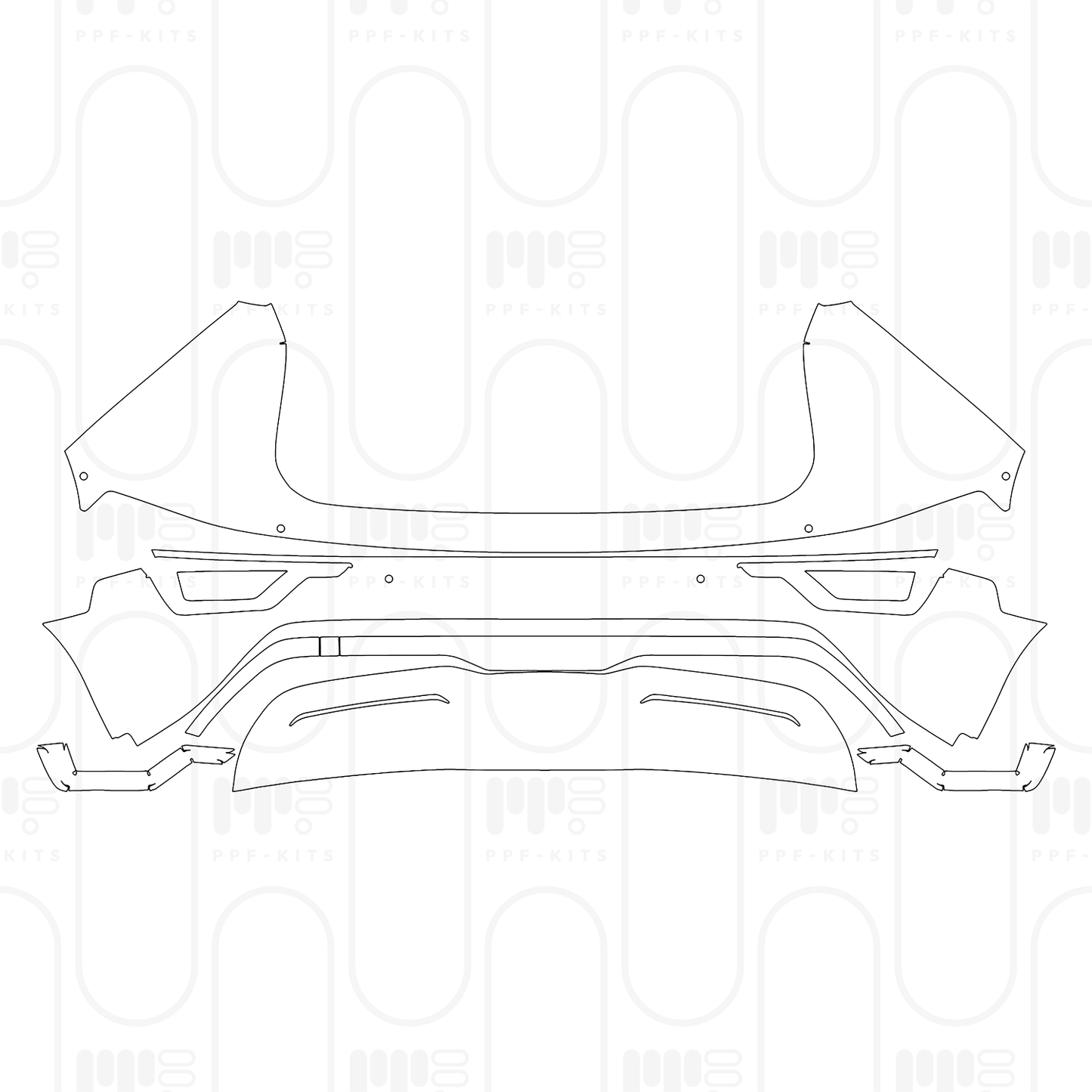 PPF prédécoupé KIA Niro EV (US) Wind 2026