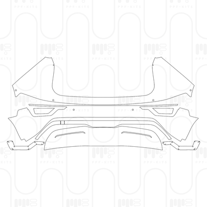PPF prédécoupé KIA Niro EV (US) Wind 2026