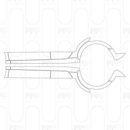 PPF prédécoupé KIA Niro EV (US) Wind 2026