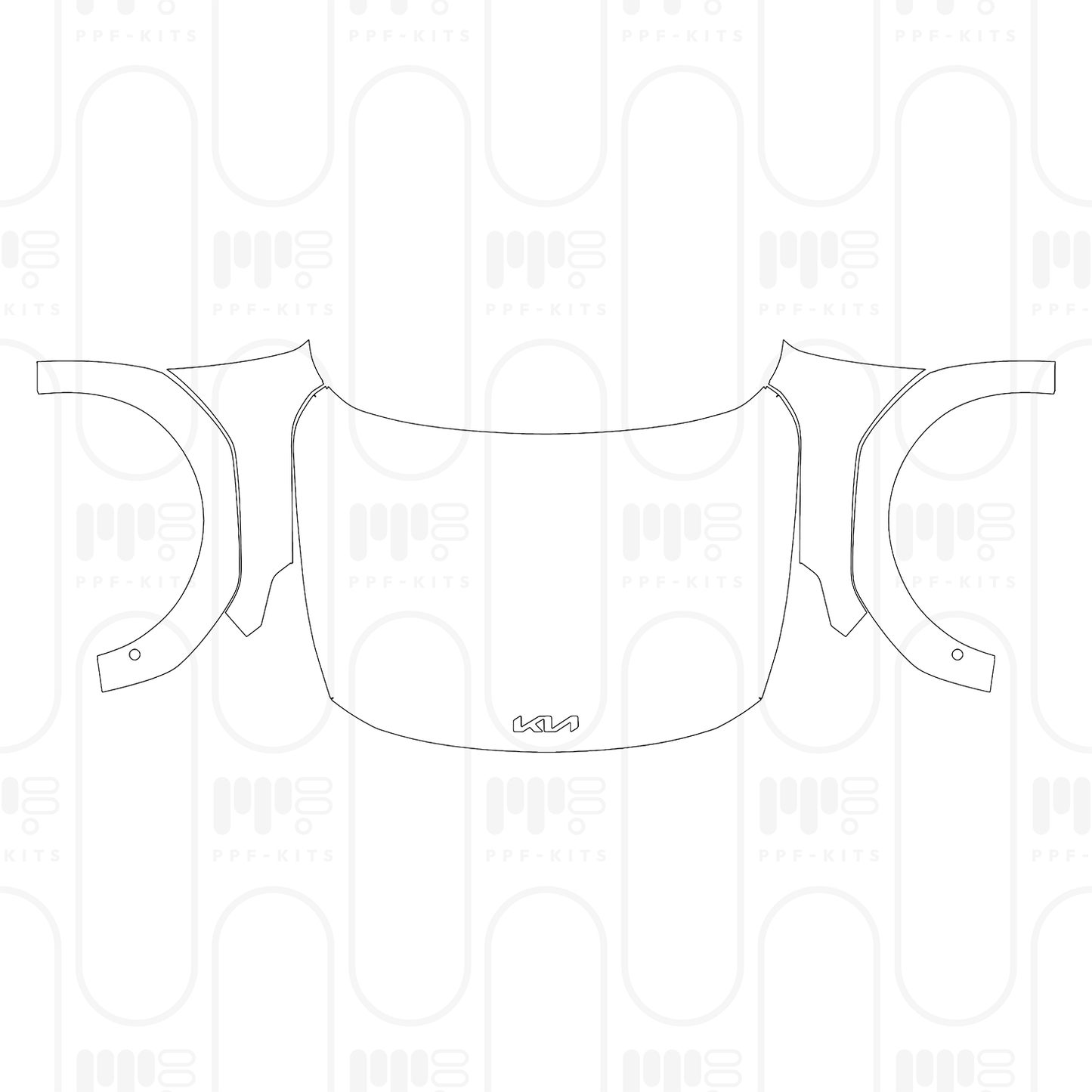 PPF prédécoupé KIA EV9 GT-Line 2026