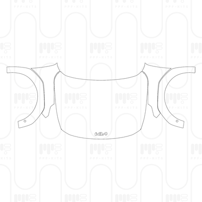 PPF prédécoupé KIA EV9 GT-Line 2026