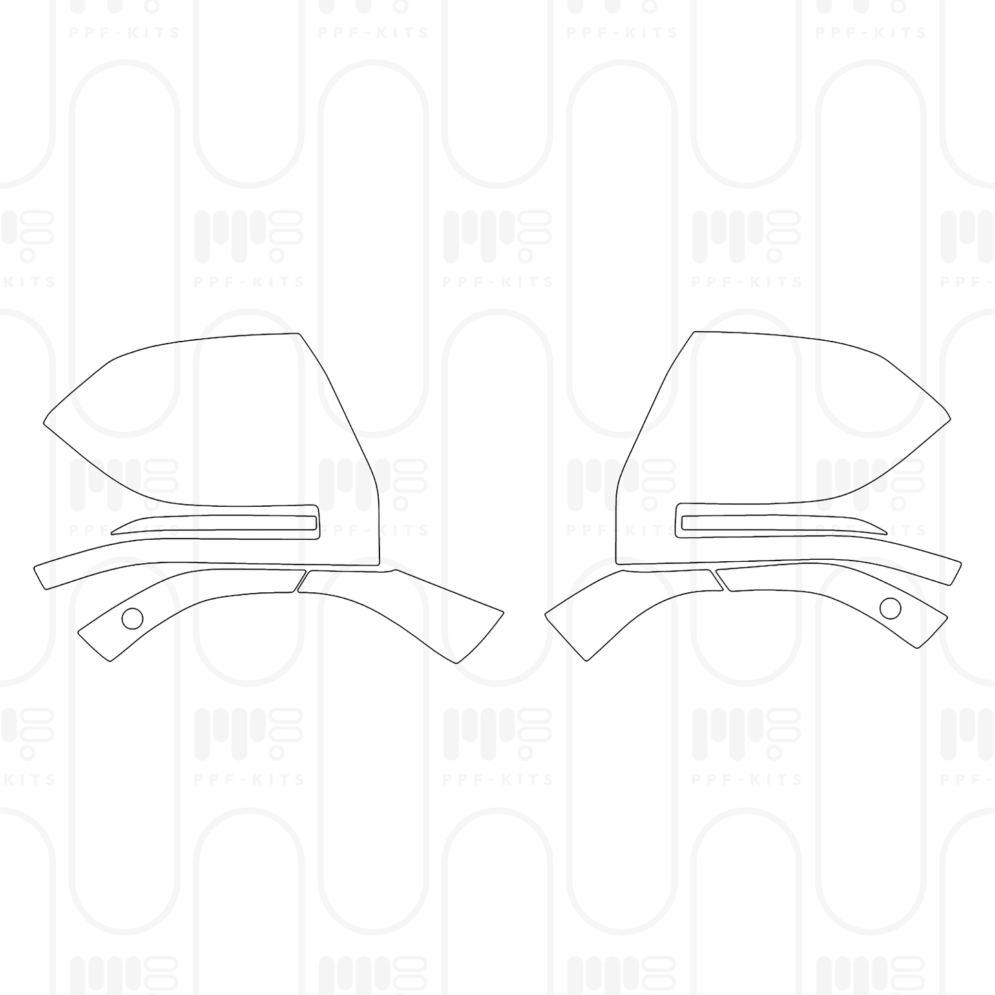 PPF prédécoupé KIA EV9 GT-Line 2026