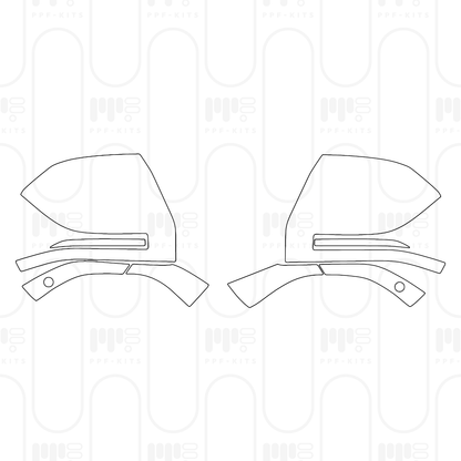 PPF prédécoupé KIA EV9 GT-Line 2026