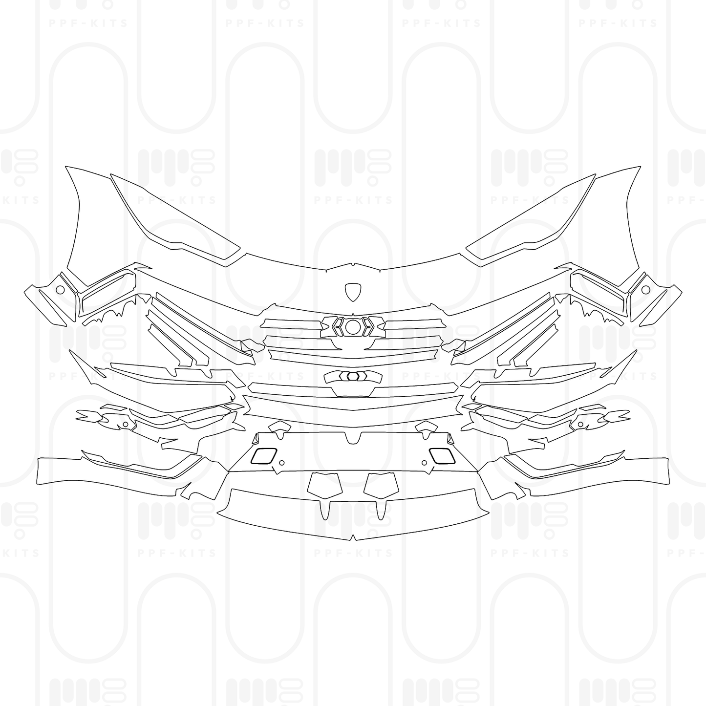 PPF prédécoupé Lamborghini Urus Performante 2026