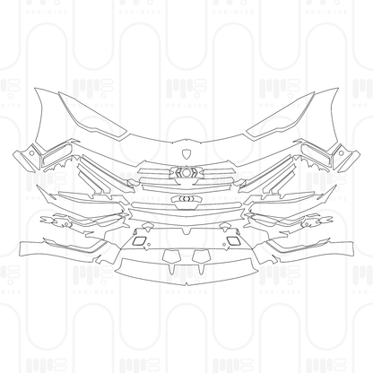 PPF prédécoupé Lamborghini Urus Performante 2026