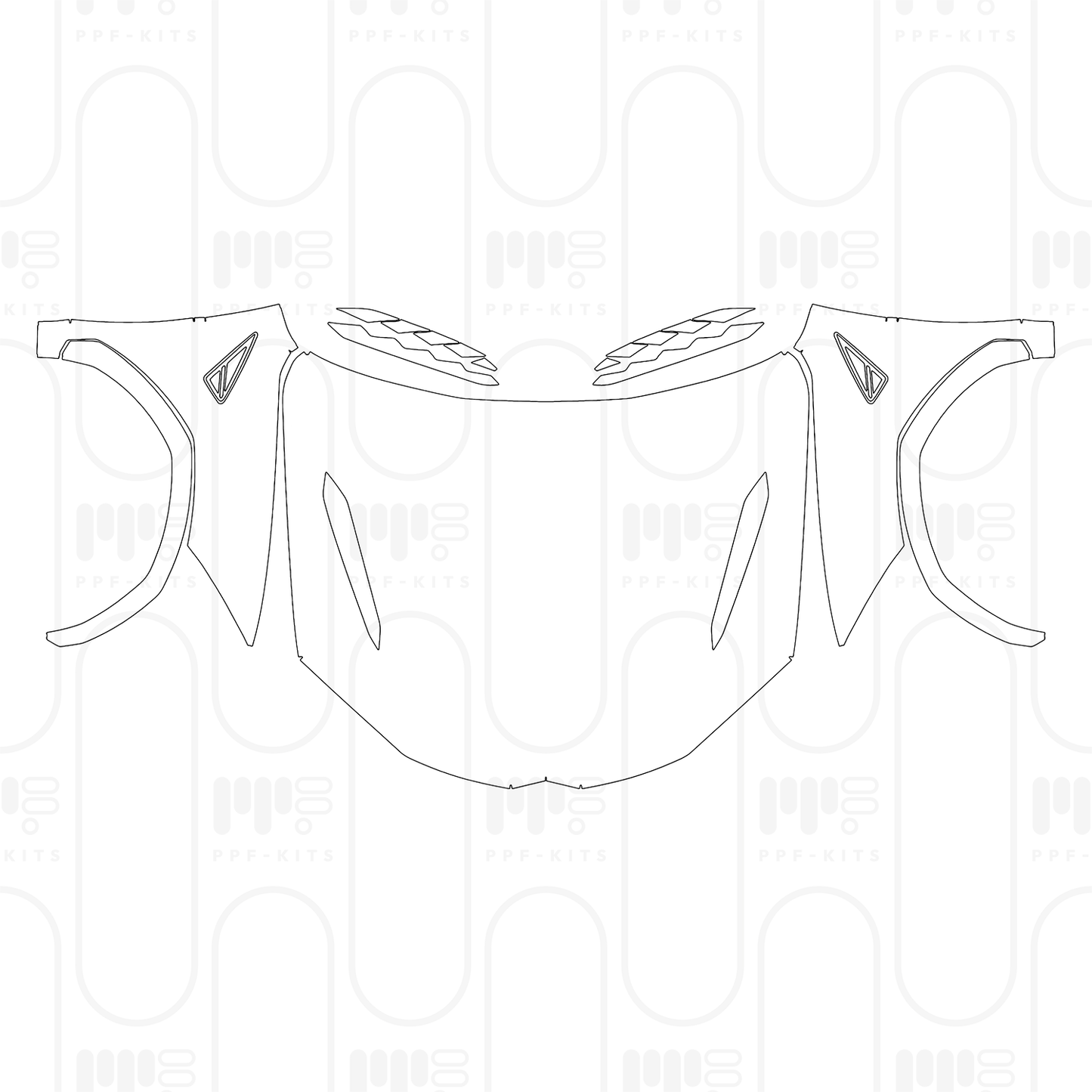 PPF prédécoupé Lamborghini Urus Performante 2026