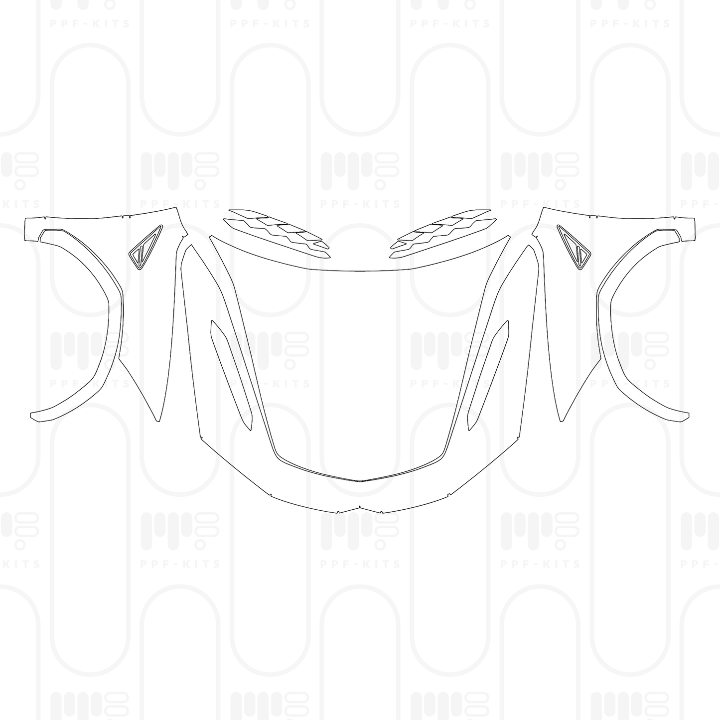 PPF prédécoupé Lamborghini Urus Performante 2026