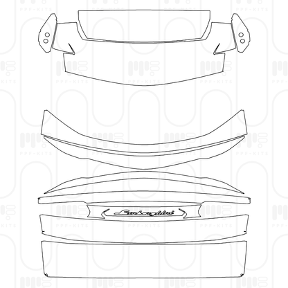 PPF prédécoupé Lamborghini Urus Performante 2026