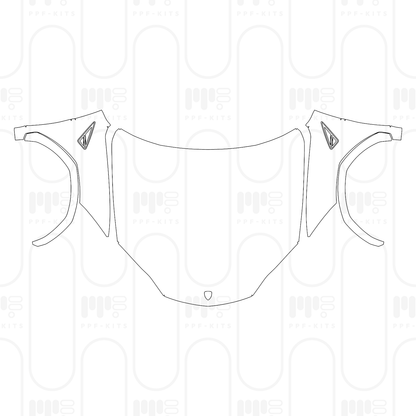 PPF prédécoupé Lamborghini Urus SE 2026