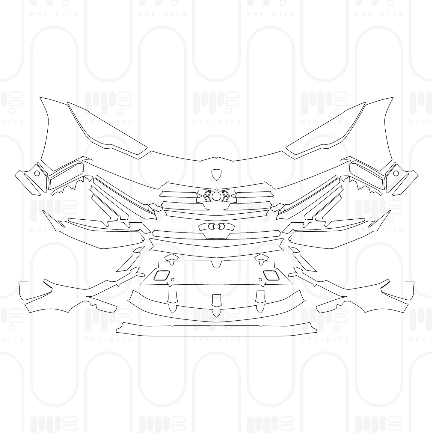 PPF prédécoupé Lamborghini Urus S 2026