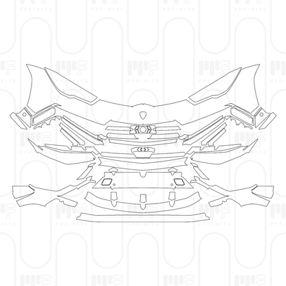 PPF prédécoupé Lamborghini Urus S 2026