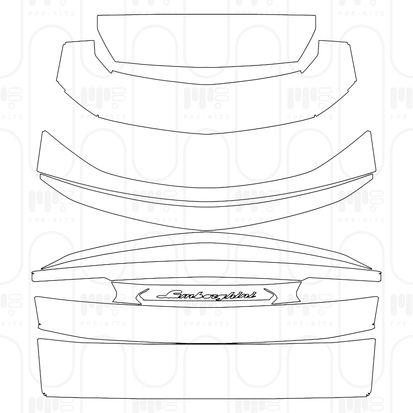 PPF prédécoupé Lamborghini Urus S 2026